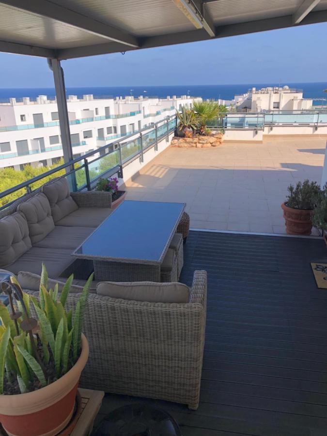 Atico Pinar De Garrucha Con Vistas Al Mar-Gran Terraza Appartement Buitenkant foto