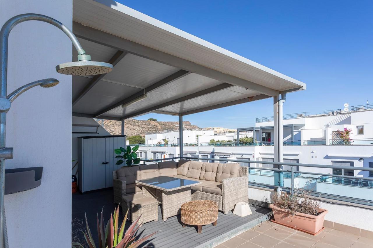 Atico Pinar De Garrucha Con Vistas Al Mar-Gran Terraza Appartement Buitenkant foto