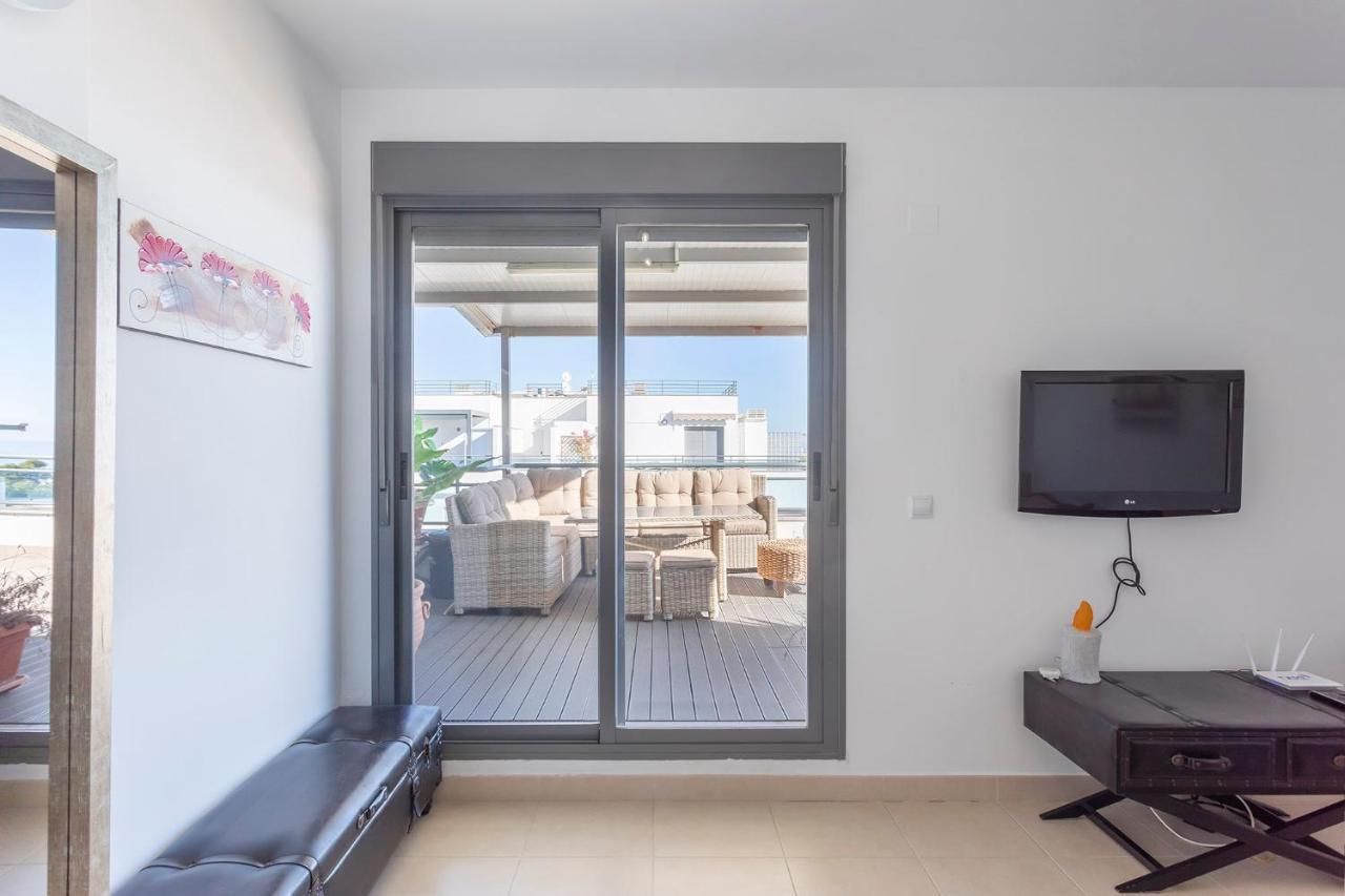 Atico Pinar De Garrucha Con Vistas Al Mar-Gran Terraza Appartement Buitenkant foto