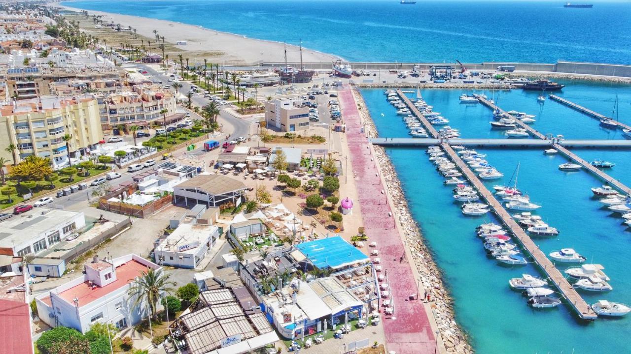 Atico Pinar De Garrucha Con Vistas Al Mar-Gran Terraza Appartement Buitenkant foto