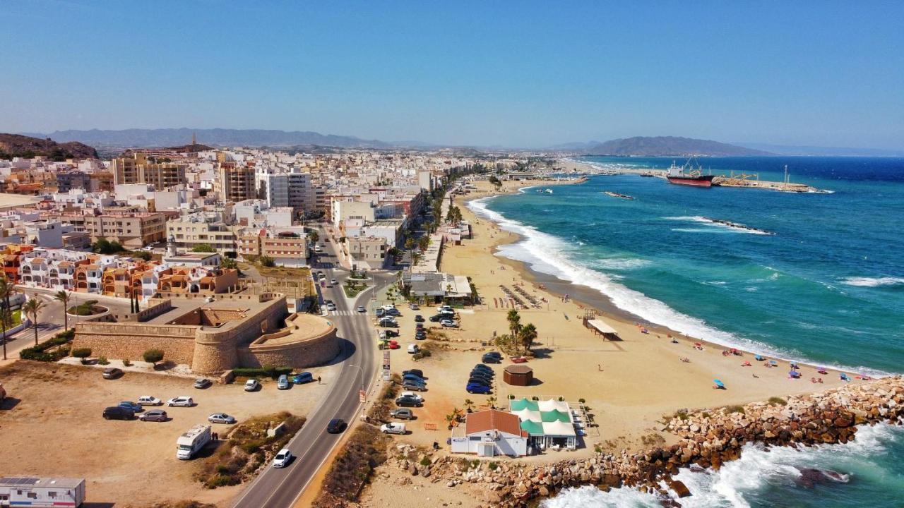 Atico Pinar De Garrucha Con Vistas Al Mar-Gran Terraza Appartement Buitenkant foto